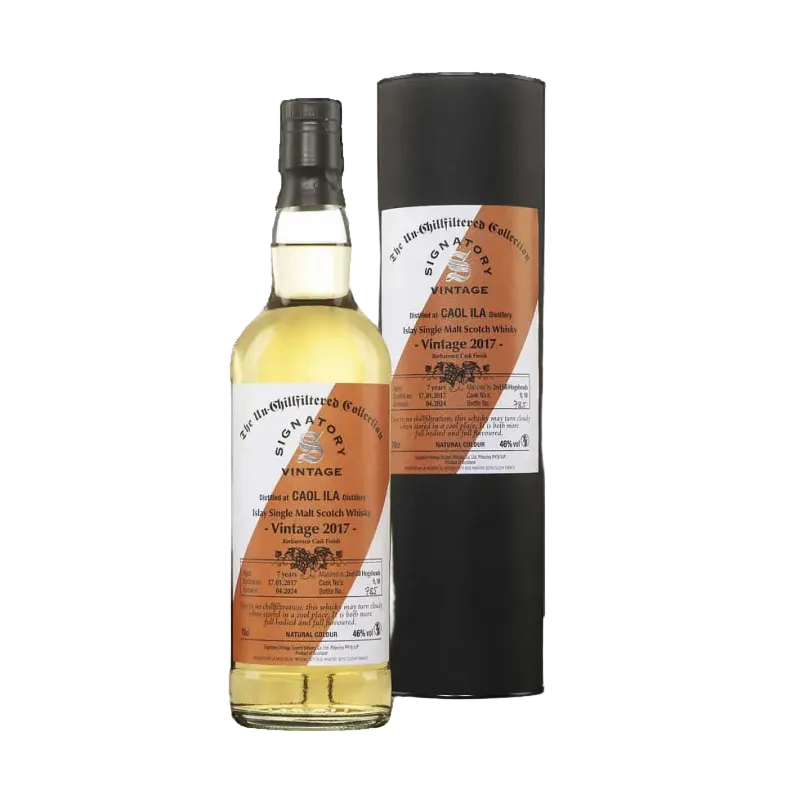 FRAGMENT 3cl - CAOL ILA 7 ANS SIGNATORY VINTAGE 2017 2ND FILL BARBARESCO CASK