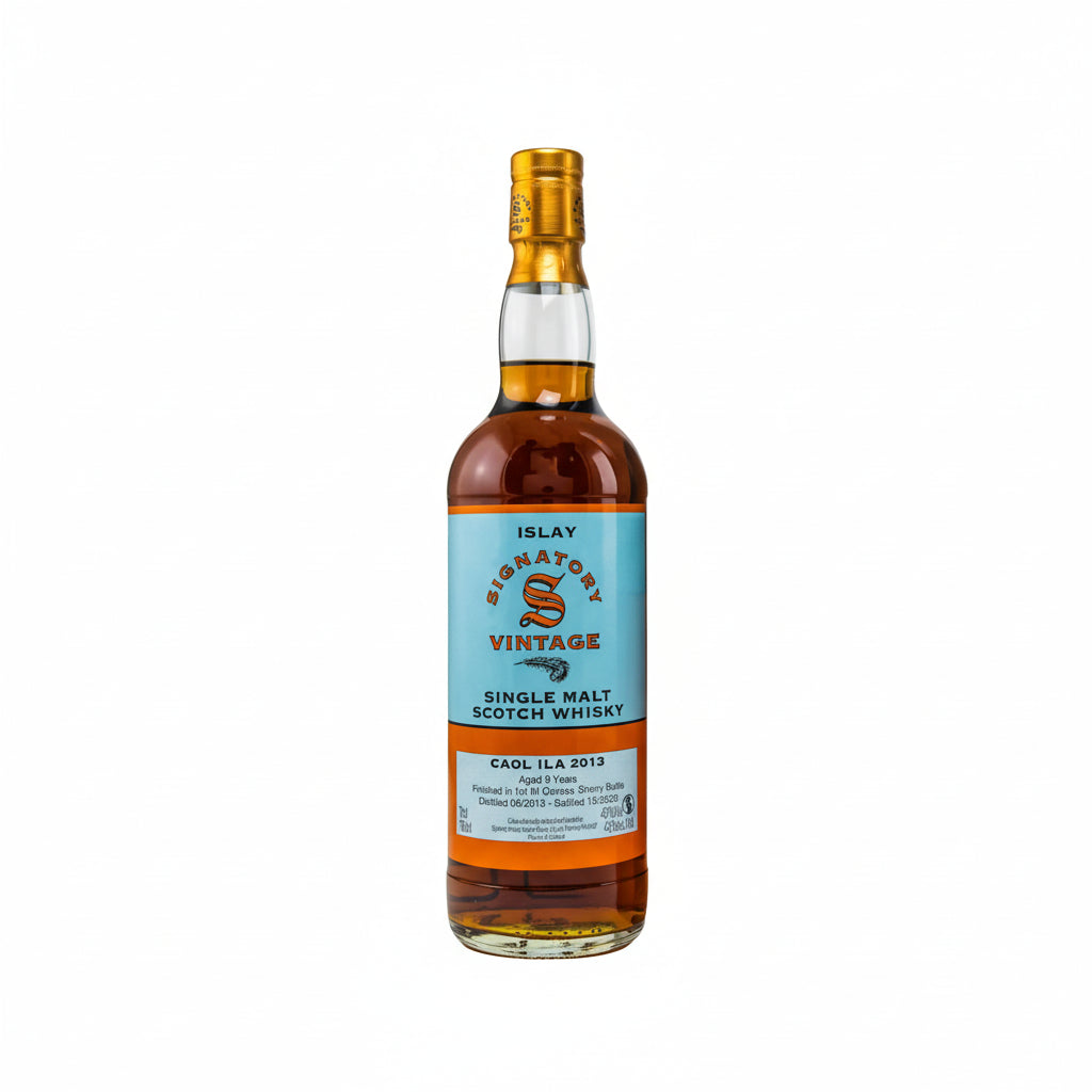 FRAGMENT 3cl - CAOL ILA 9 ANS SIGNATORY VINTAGE 2013 1ST FILL OLOROSO SHERRY BUTTS