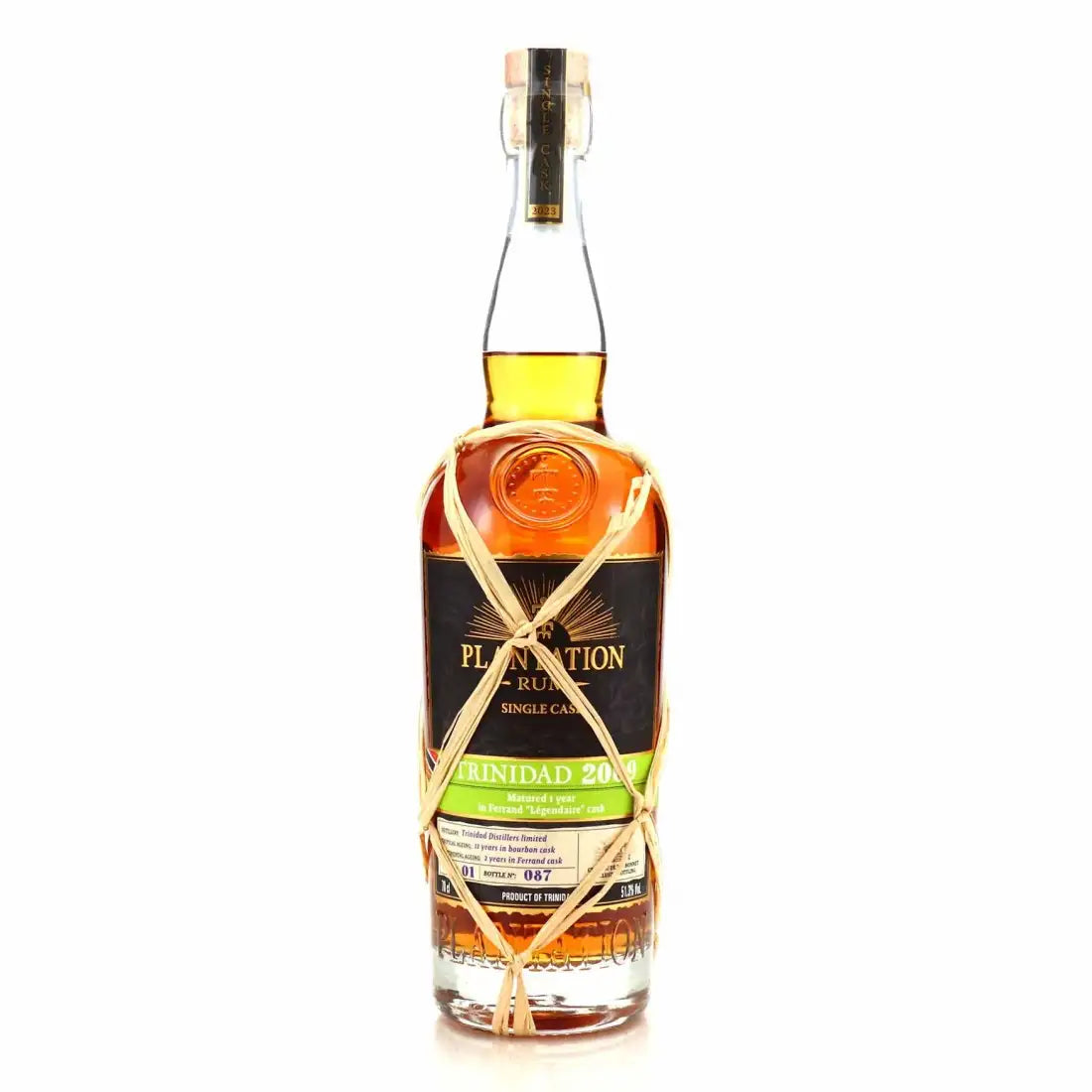 FRAGMENT 3cl - PLANTATION 2009 TRINIDAD EXCLUSIVITE CHATEAU DE BONBONNET